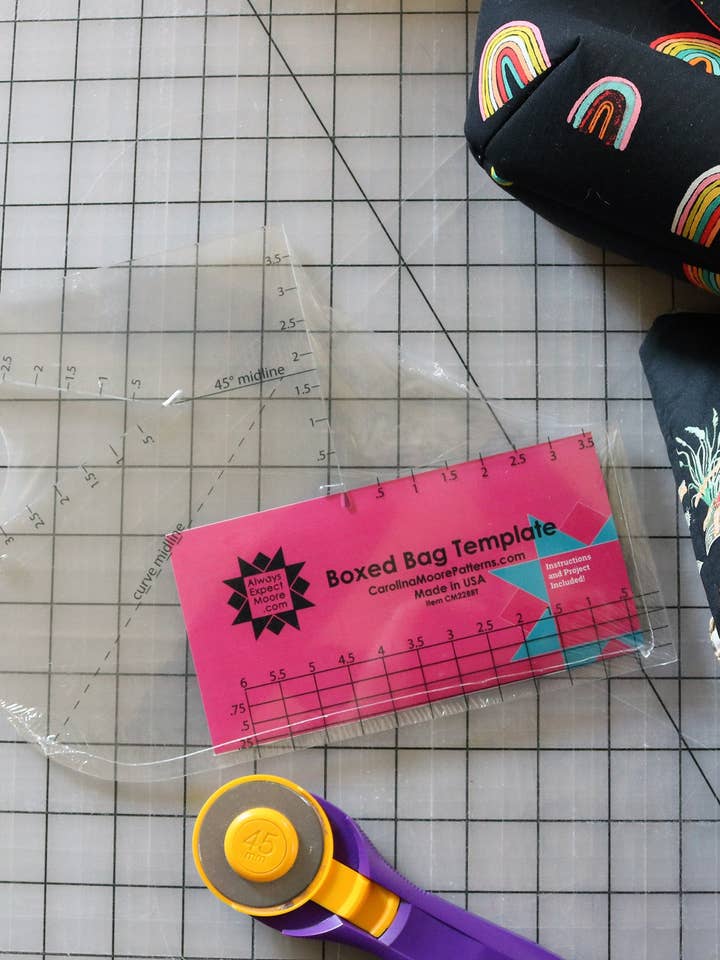 Boxed Bag Template for wholesale by Carolina Moore