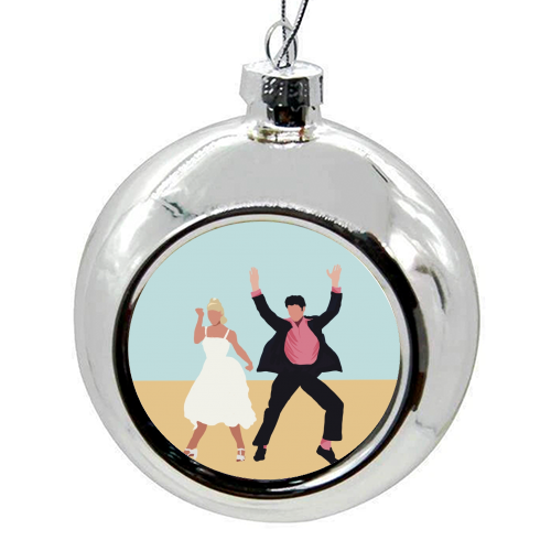 ART WOW - Vente Objets de décoration - Boules de Noël « Grease is the word »5