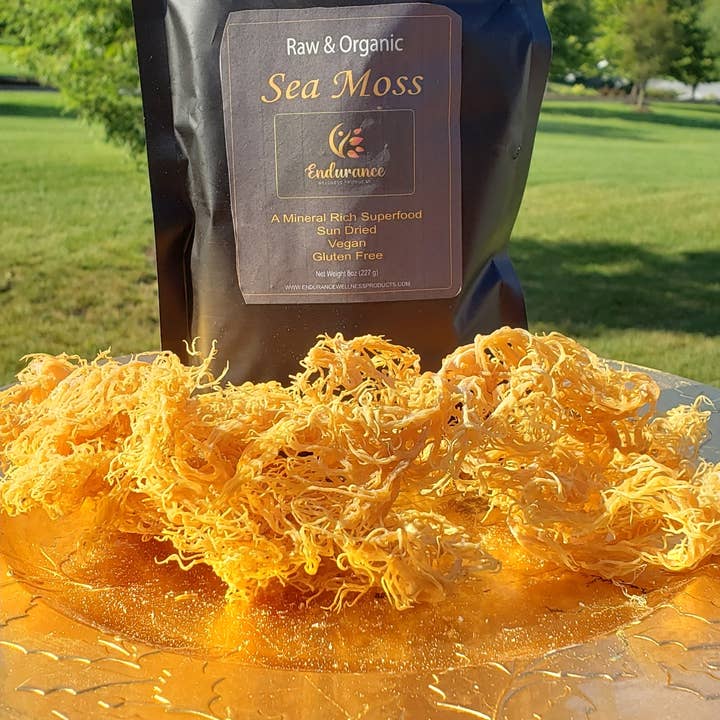 Trockenes Bio-Meeresmoos (12 16oz vorverpackte Behälter) für den Großhandel von Endurance Wellness Products