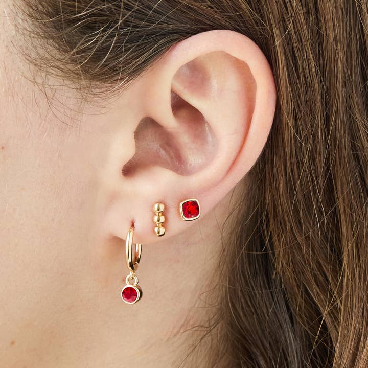 Foxy Originals - Wholesale Dangle Earrings - July Birthstone Earrings