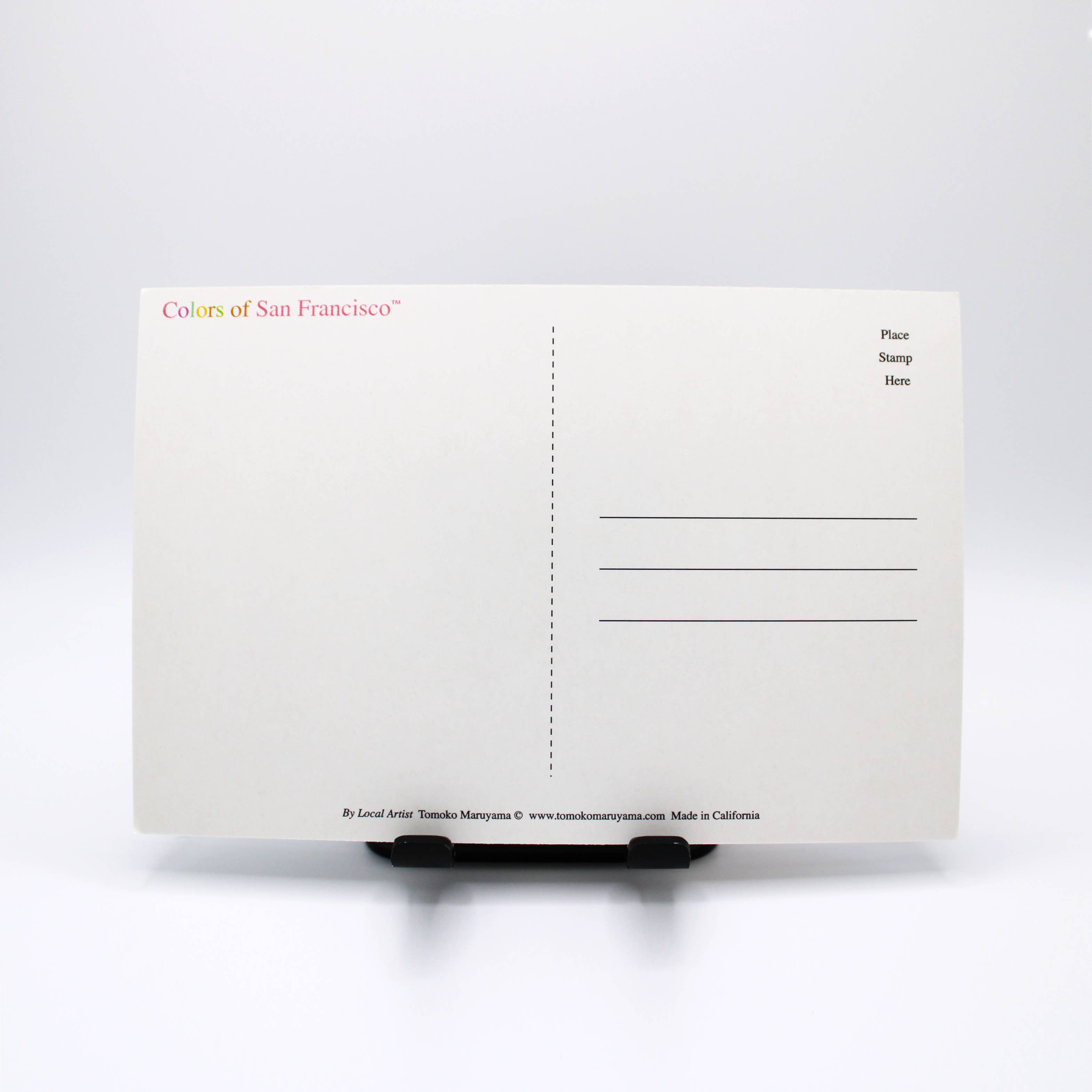 Tomoko Maruyama - Wholesale Postcard - Beautiful Pond at the Palace of Fine Arts Postcard1