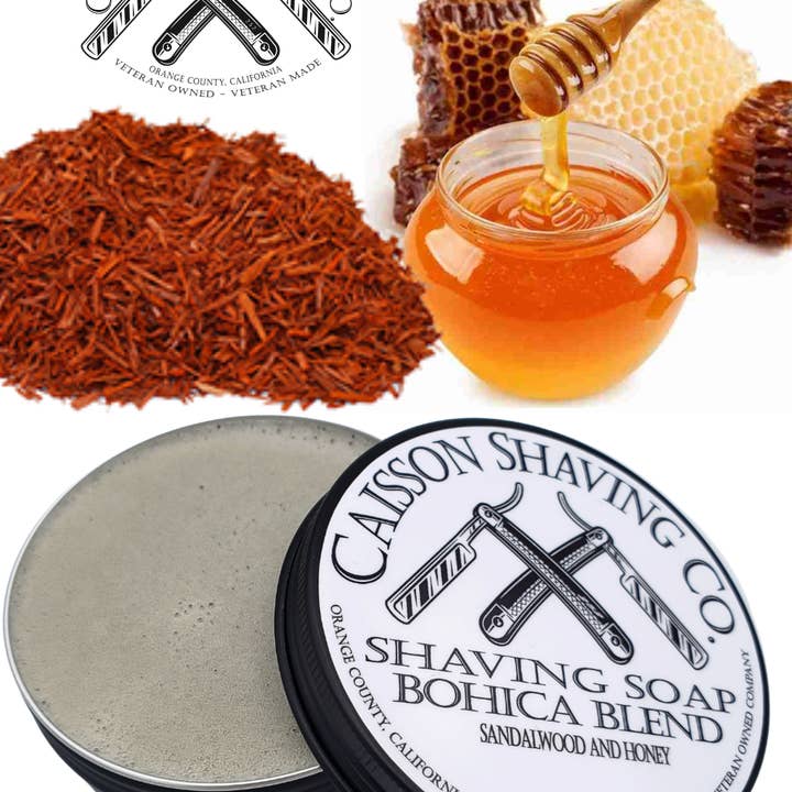 Caisson Shaving Company - Wholesale Shave Soap - Shaving Soap - Bohica Blend2