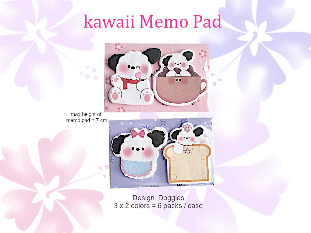 Small Surprises - Wholesale Sticky Notes - cute Memo Pads / sticky memo kawaii animal design5