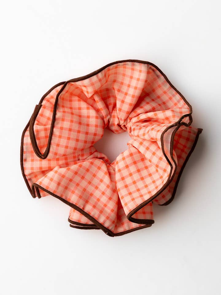 GIRLHOOD PLAID CORSET SCRUNCHIE for wholesale by KAXI