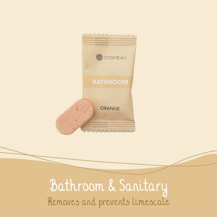 Bamboozy x Cosmeau - Vendita all'ingrosso Salviette detergenti multiuso - Ricarica per pastiglie per la pulizia del bagno Cosmeau, 6 pezzi