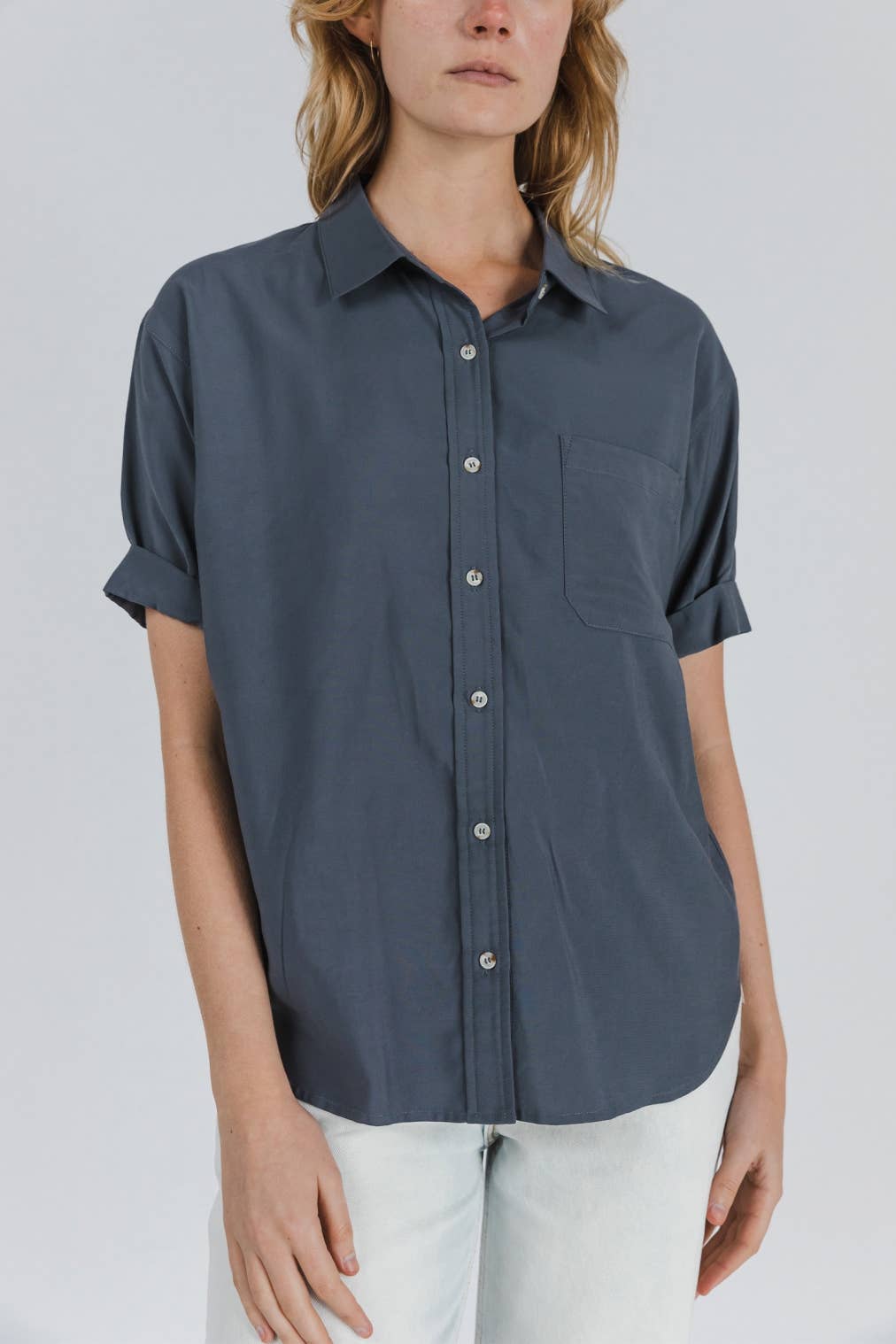 MOD REF - Wholesale Button Down Shirt - Women's - The Kala Top5