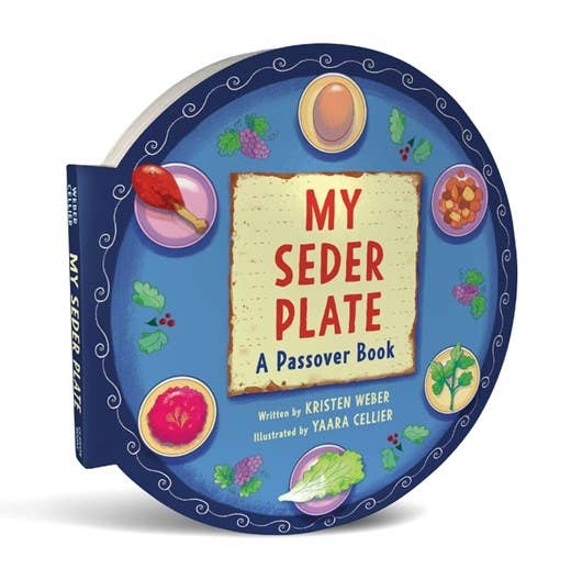 HarperCollins - Wholesale Baby & Toddler Book (0-2) - My Seder Plate Shaped Board Book0
