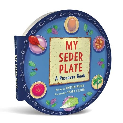 HarperCollins - Wholesale Baby & Toddler Book (0-2) - My Seder Plate Shaped Board Book