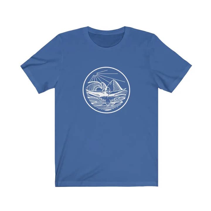 Mountain Swimmer | Unique T-shirt Design | Unisex Jersey for wholesale by Swimcore
