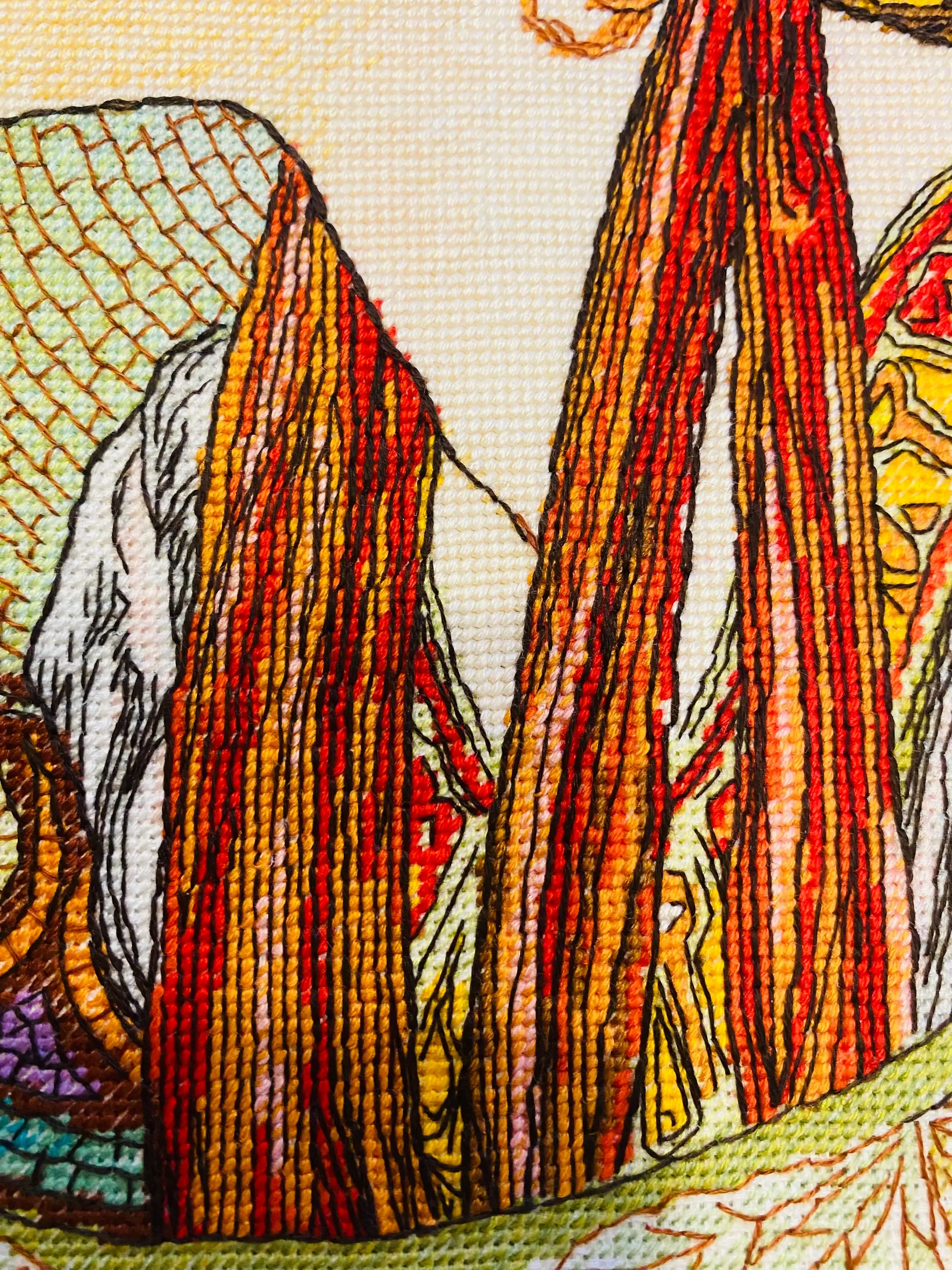 RIOLIS - Wholesale Embroidery/Cross Stitch Supplies - Cross Stitch Kit Riolis 100/061 Laurel After A. Mucha3