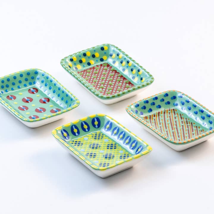 Thumbprint Artifacts - Wholesale Jewelry Dish - Ceramic Tiny Dish7