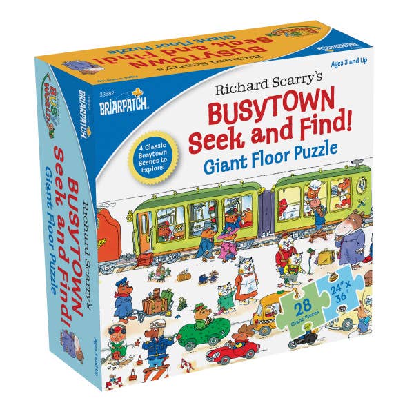 University Games - Wholesale Puzzle - Kids - Richard Scarry Busytown Seek and Find Giant Floor Puzzle