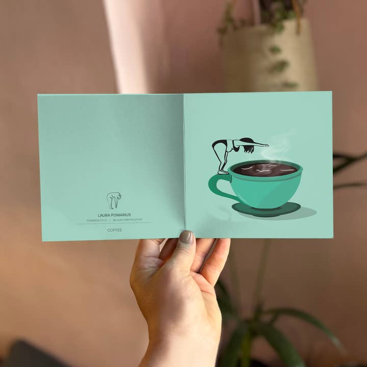 Laura Pomarius - Wholesale Everyday Greeting Card - I need a coffee! - Greeting Card1
