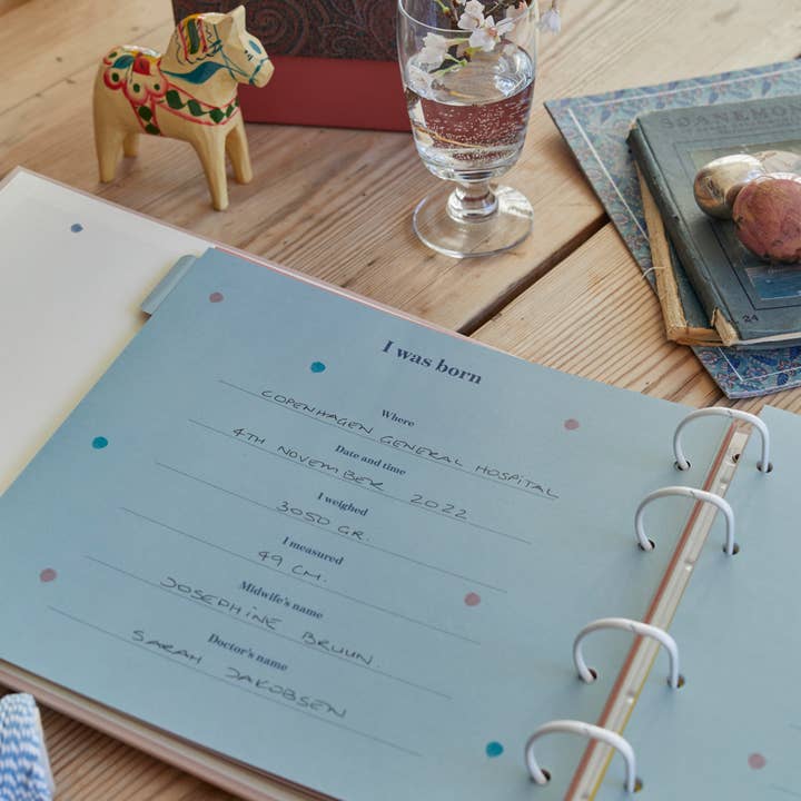 My First Years – cream album – baby journal for wholesale on Faire4