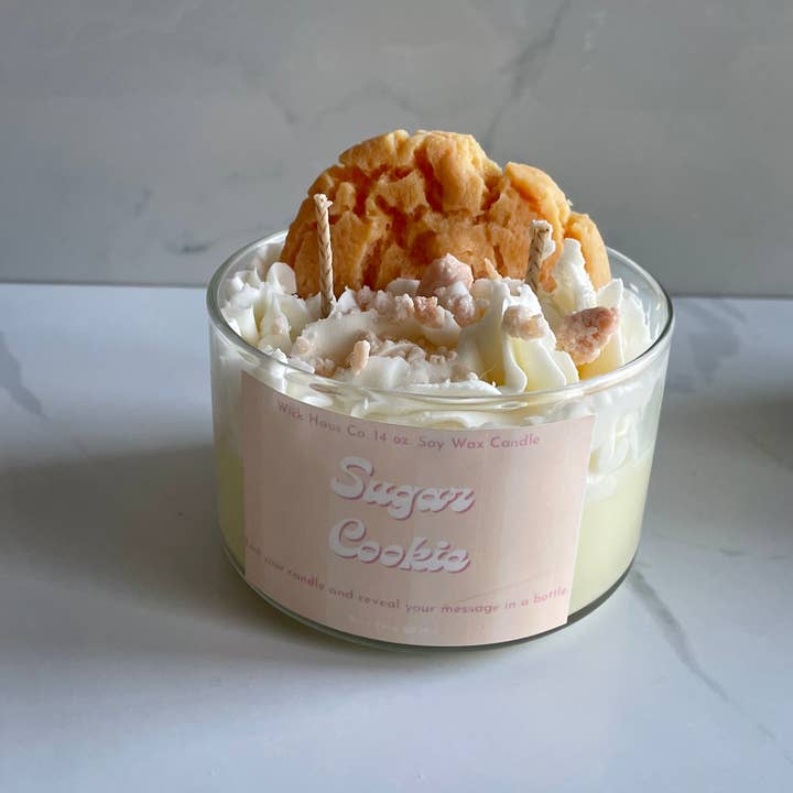 Wick Haus Co. - Wholesale Jar/Filled Candle - Sugar Cookie