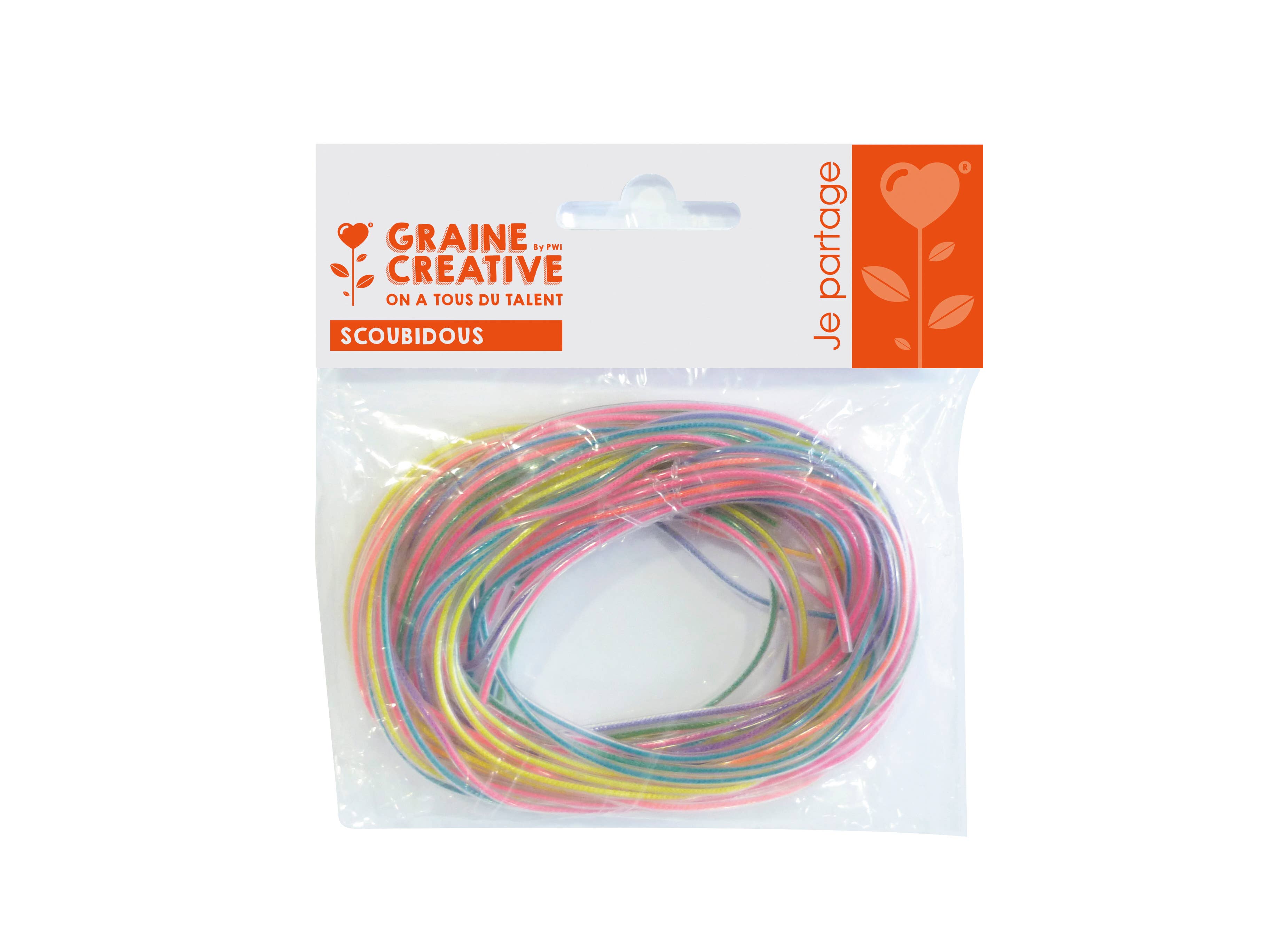 Graine Créative - Wholesale Classic Toy - Kids - PACK OF 12 SCUBIDOU STRINGS PEARL EFFECT PHTHALATE-FREE1