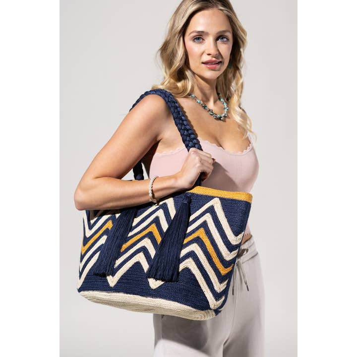 Malaka Jute Shoulder Bag for wholesale on Faire