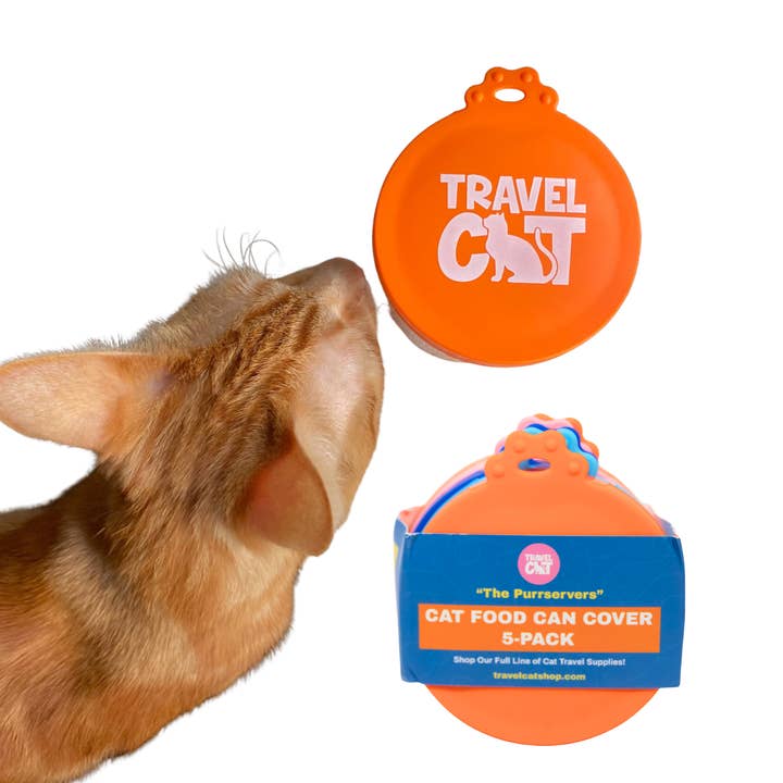 A lata de comida para gatos “The Purrservers” cobre 5 unidades por atacado de Travel Cat Wholesale
