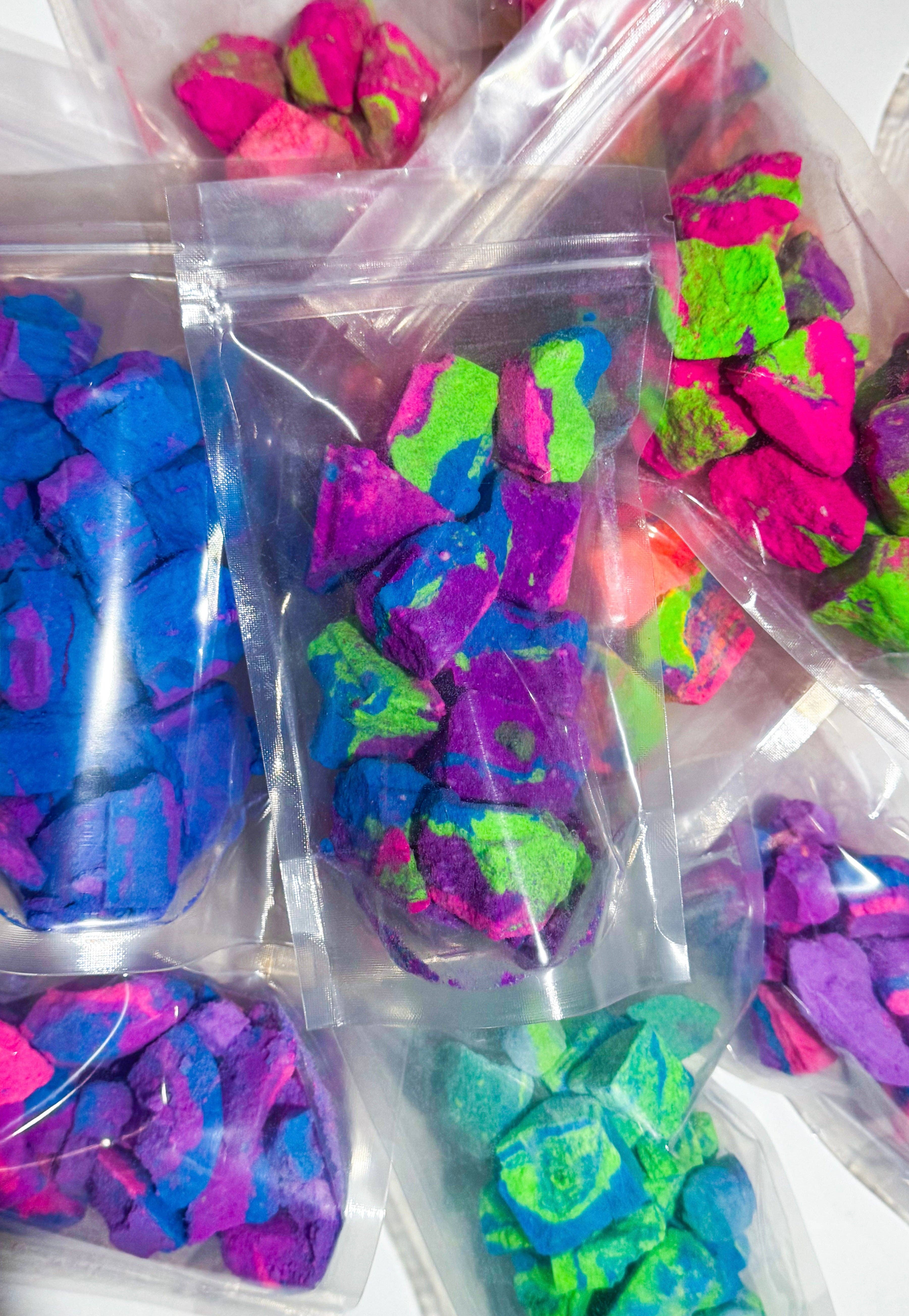Phoenix Bath and Body - Wholesale Bath bomb/fizz - Bath Rubble & Dust POUCHES🌈 🌈3