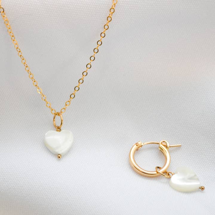 Anna Janelle Jewelry – wholesale Individual charm/pendant – Pearly Heart Drop4