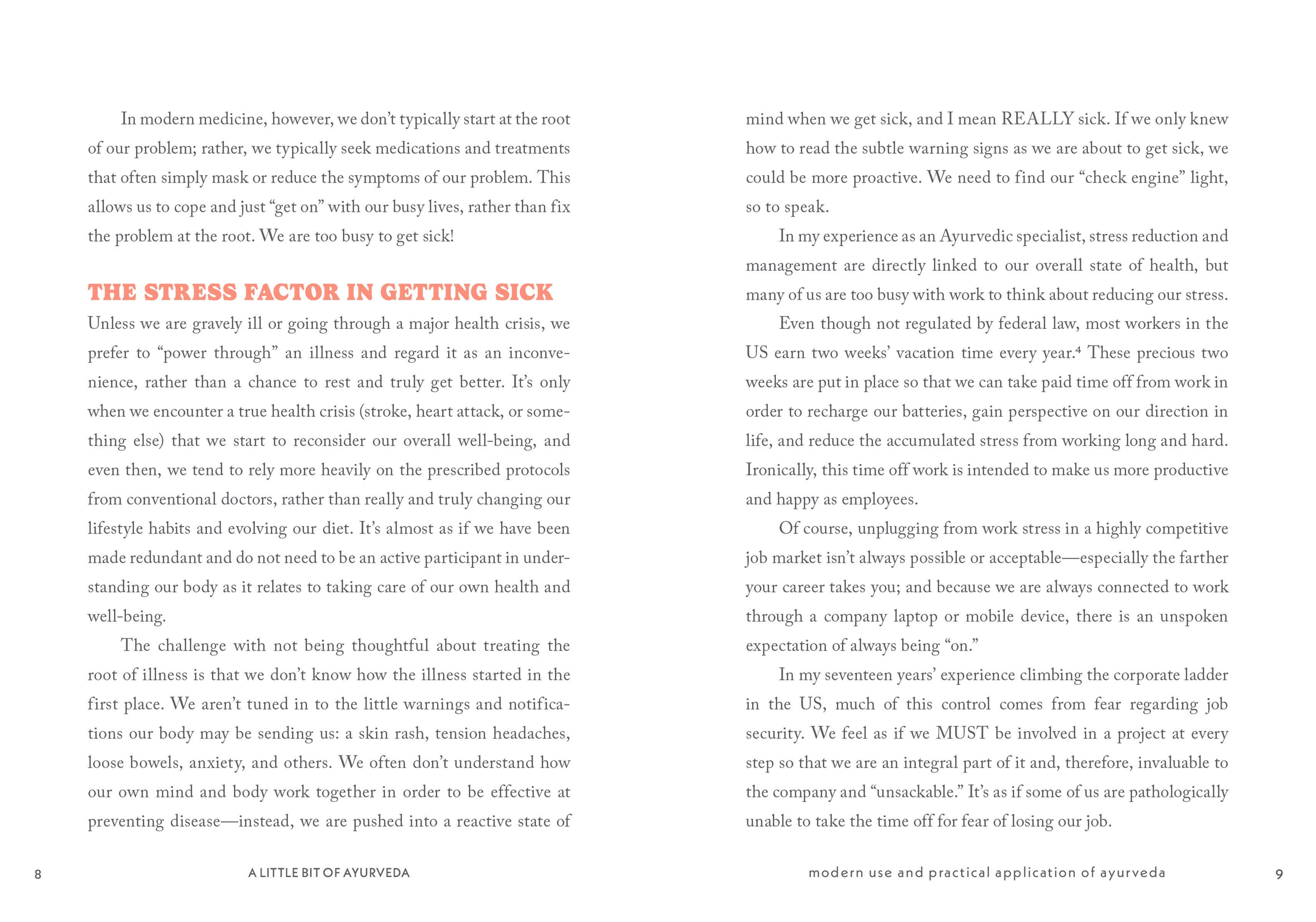 Hachette Book Group - Wholesale Medical Health - A Little Bit of Ayurveda: An Introduction3