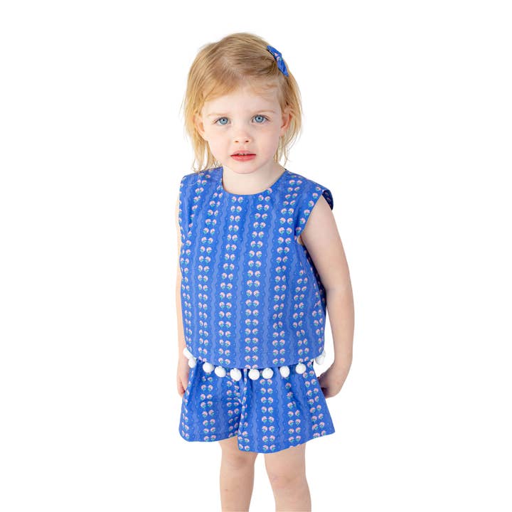 De cabriokap in bloemenprint voor wholesale door Nella June