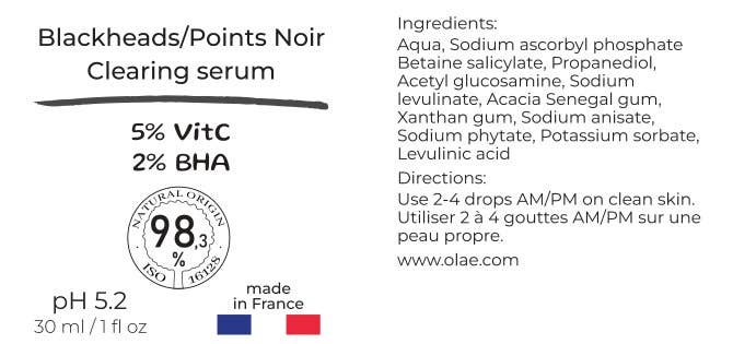 Olae Made in France - Vendita all'ingrosso Sieri/creme concentrate per il viso - Siero detergente per punti neri e acne3
