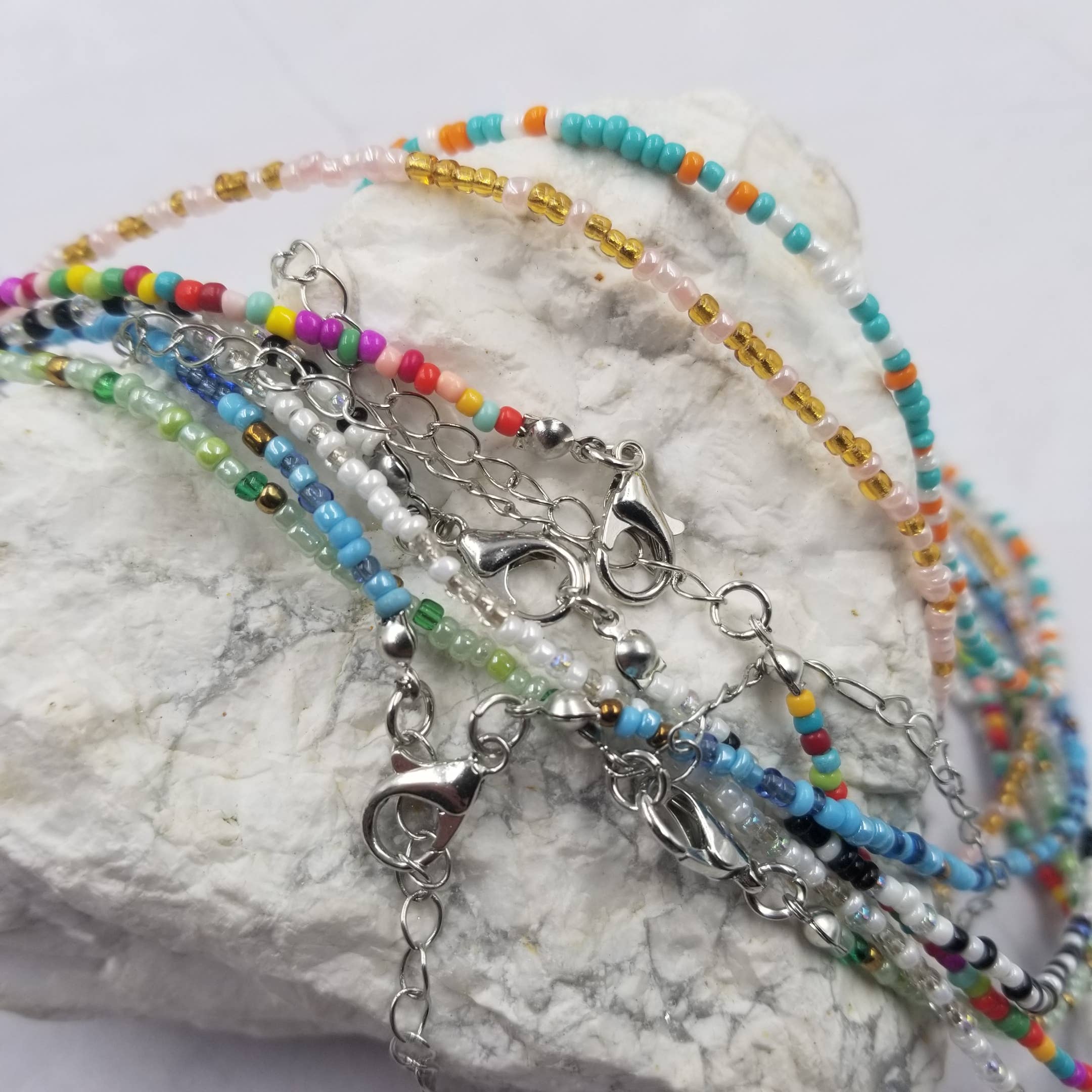 The Pretty Jewellery - Wholesale Beaded/Pearl Necklace - Handmade Boho Beaded Necklace2