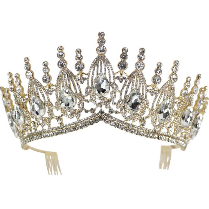 TAPA fashion - Wholesale Tiara - Women's - Crystal Tiara Crown HT0951. (1PC)25