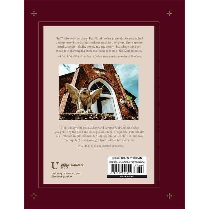 Hachette Book Group - Wholesale Home & Garden - The Art of Gothic Living: Dark Decor for the Modern Macabre1