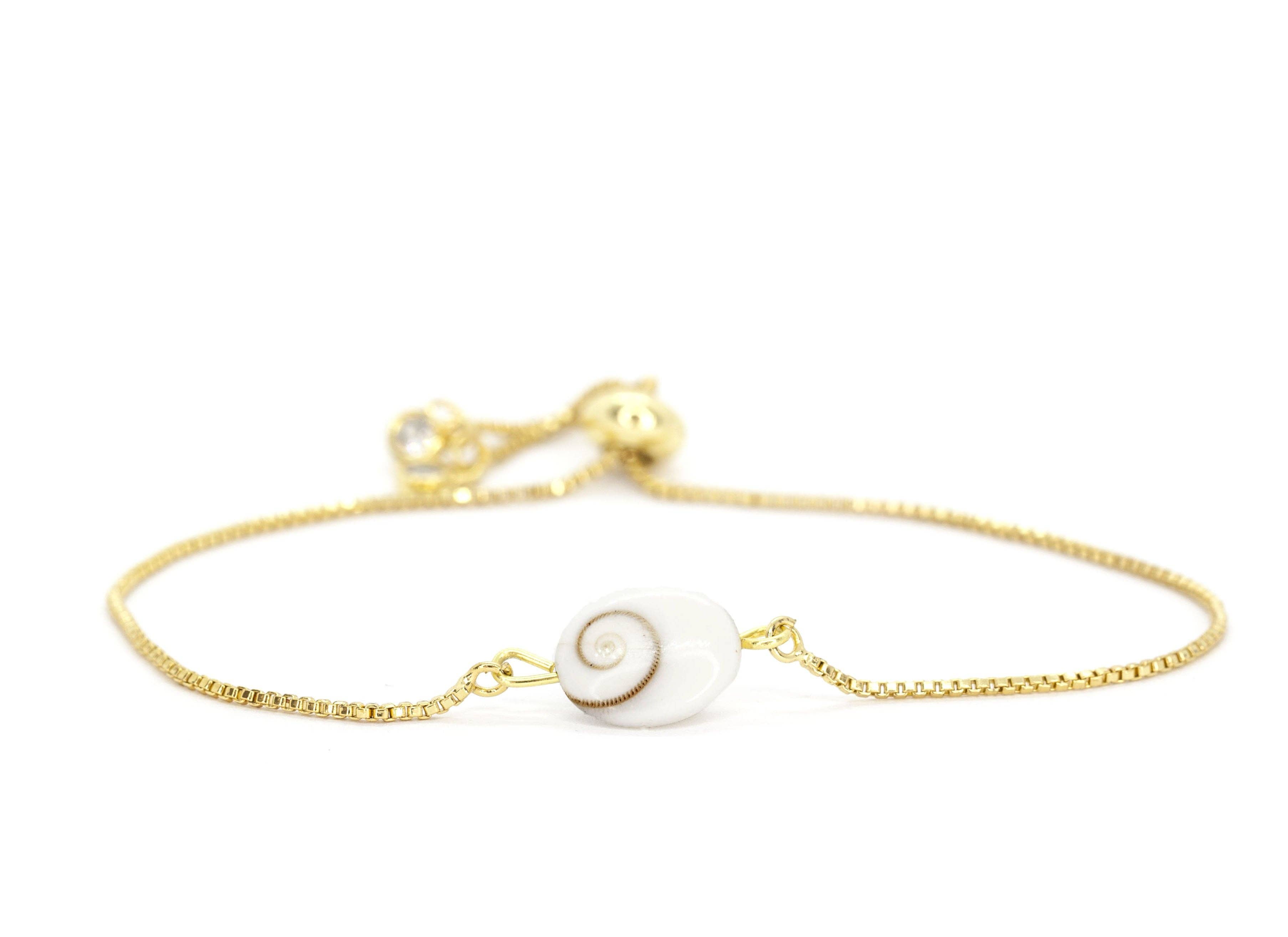 SALTY CALI - Vente Bracelet de perles - Shiva Bolo ~ Coquilles salées0