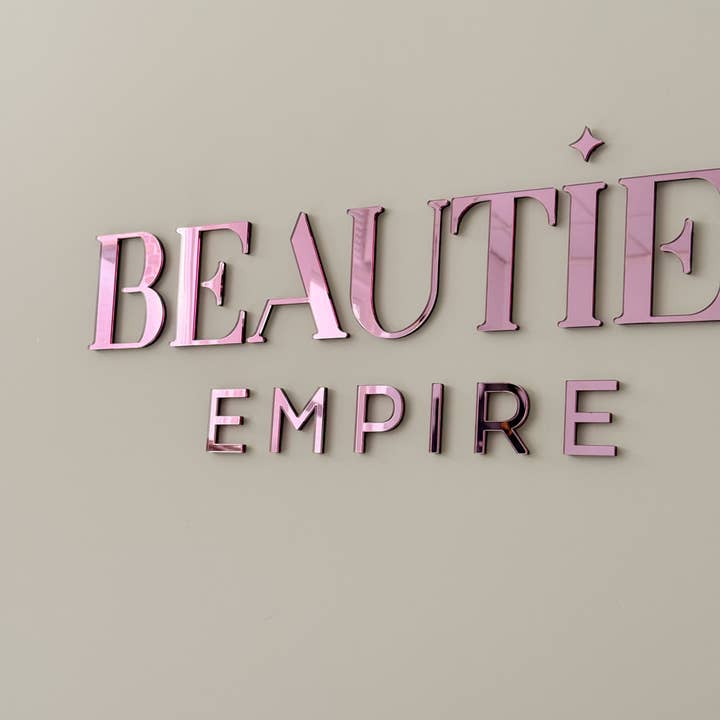 Lasartify - Wholesale Sign - Large 3D sign for the wall Pink3