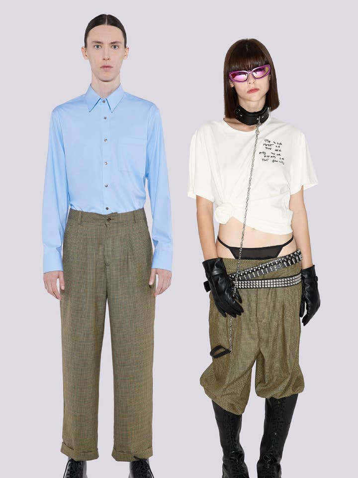 WINSTON BROWN TROUSER for wholesale by Come On Europe