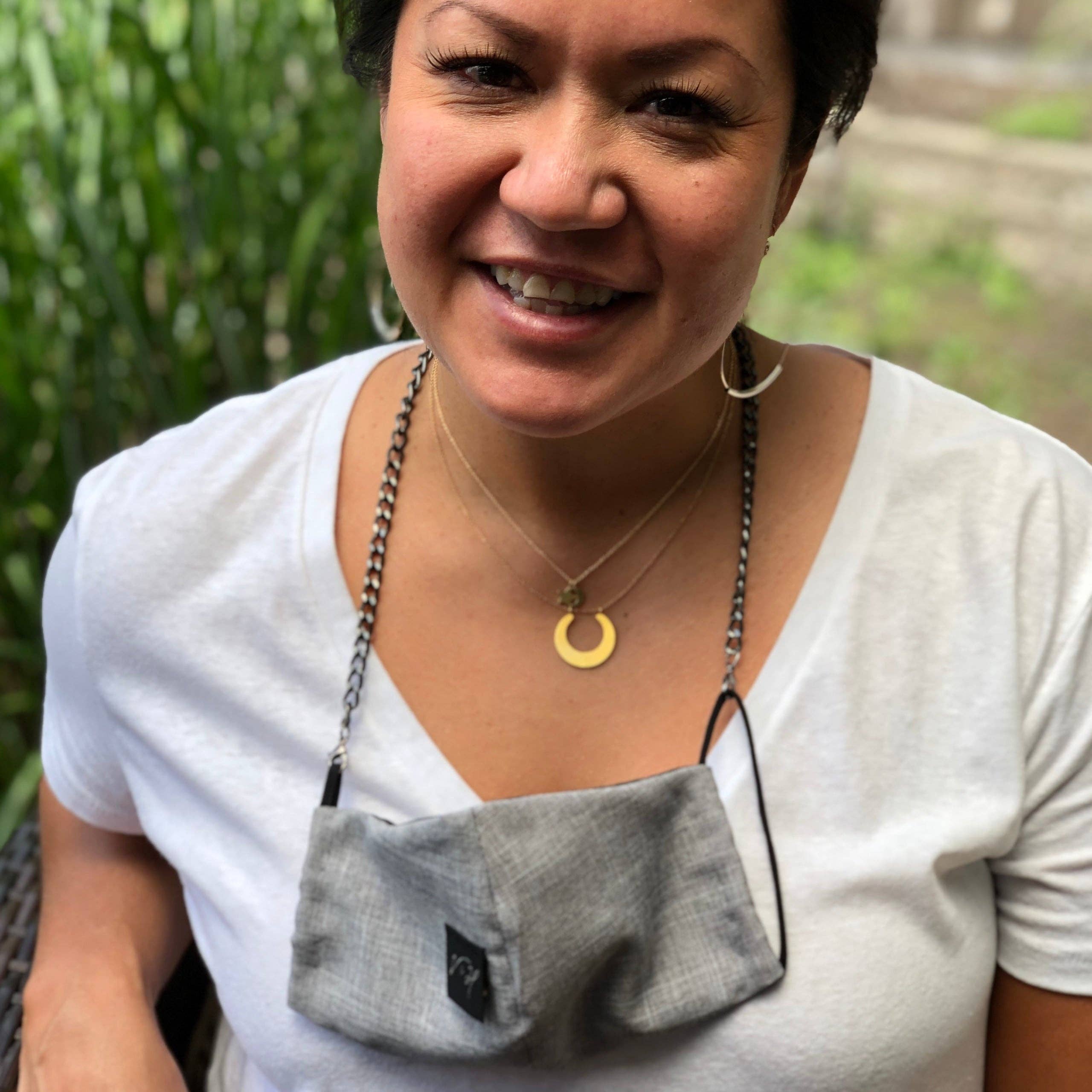 veronica & harold - Wholesale Sunglasses/Eyeglasses Strap - Women's - Indiana Mask and Sunglass Chain6