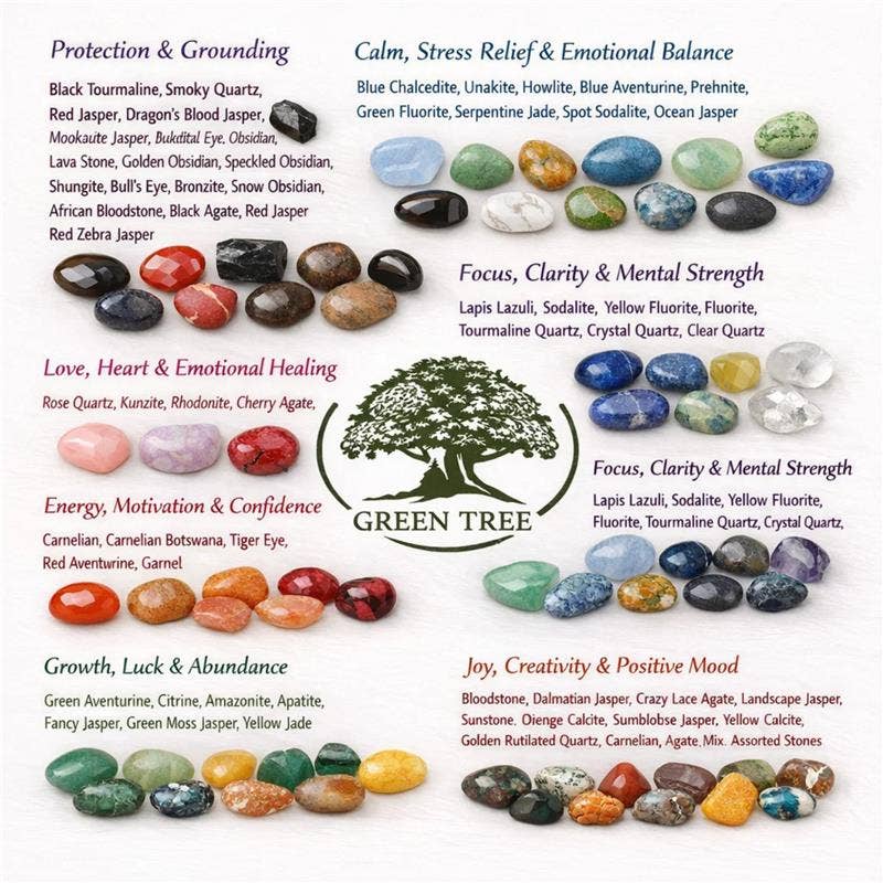 Green Tree - Vente Bracelet de perles - Bracelet en jaspe poli avec pierres de 12 à 15 mm3