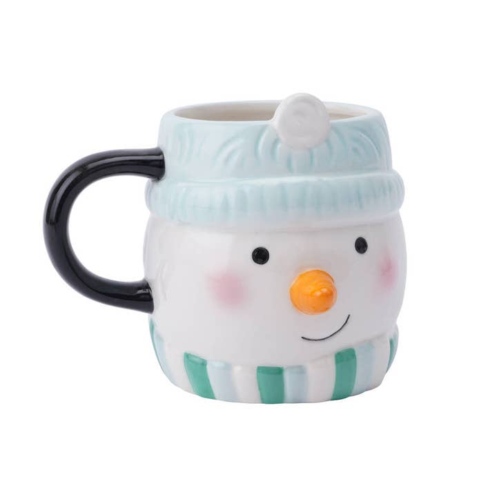 CGB Giftware - Wholesale Coffee Mug - Joy To The World Jolly Snowman Snack Mug2