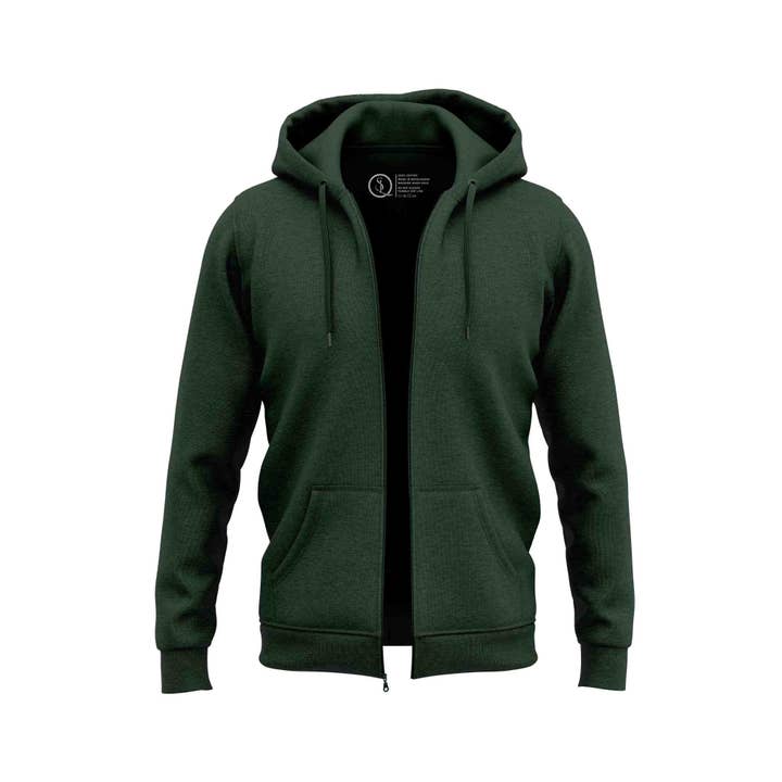sweetlook – wholesale Hoodie – Men's – Mens Plain Zip Up Hoodies Jumper Fleece Hooded Sweatshirt7