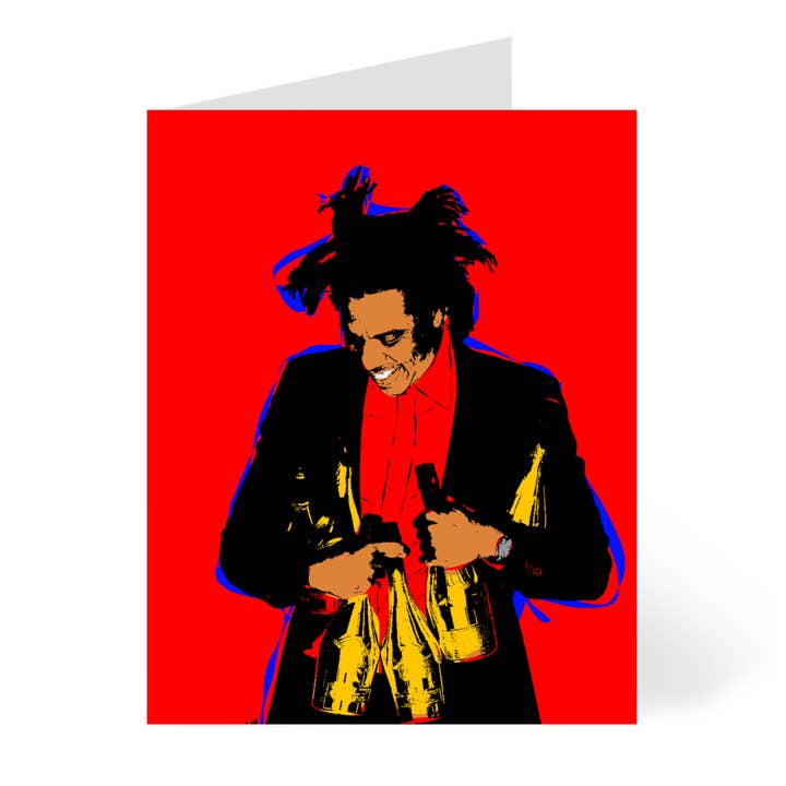 Jay & Champagne | Música | Icono de la cultura pop | Felicidades para venta al por mayor de CheerNotes Greeting Cards & Stationery