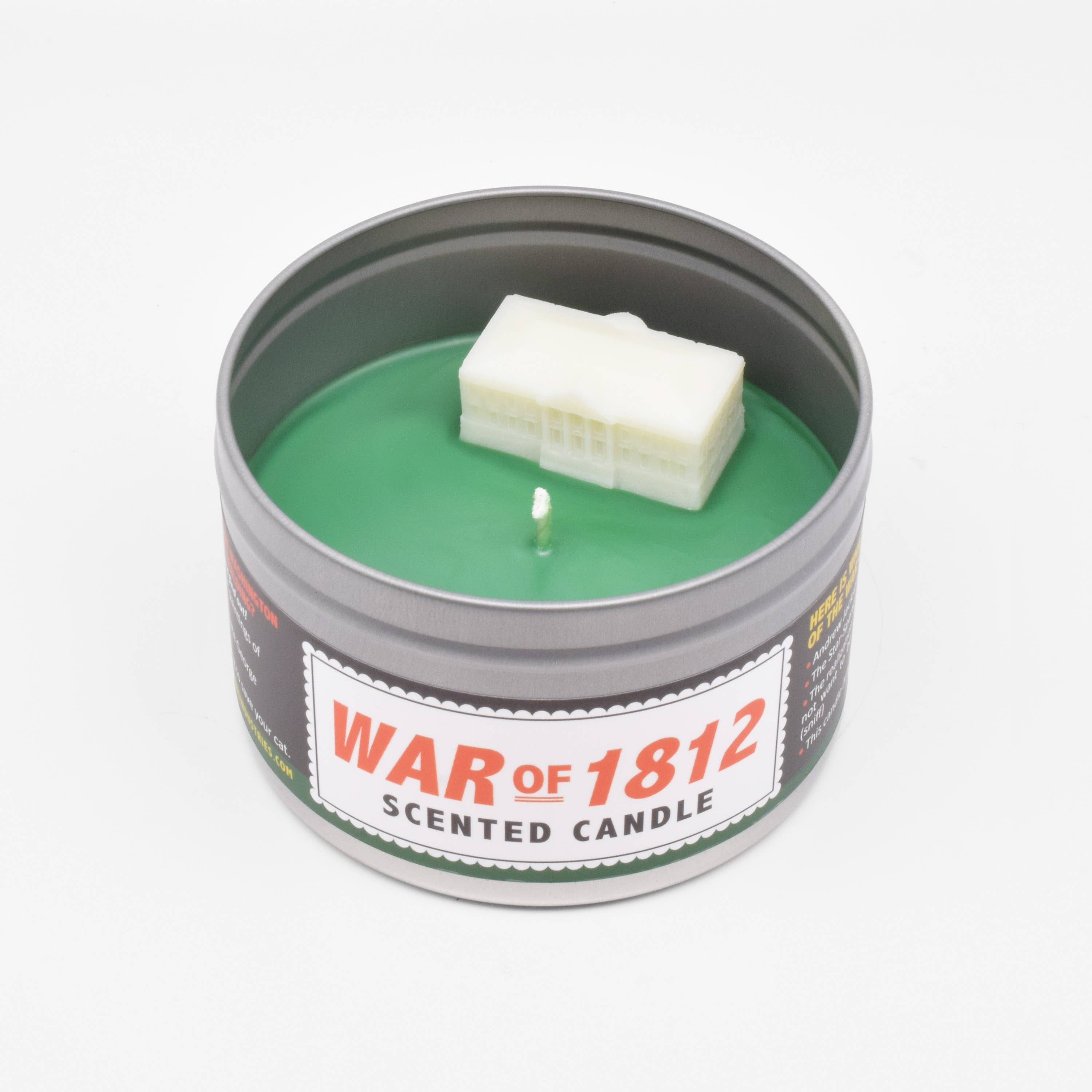 JD and Kate Industries - Wholesale Novelty Candle - War of 1812 Scented Candle5