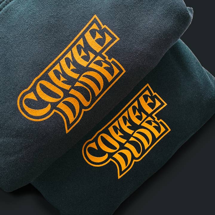 Wavy Coffee Dude Hoodie for wholesale by Coffee Dude