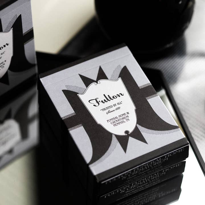 FULTONS Playing Cards – Großhandel Spielkarten – FULTON'S FUNERAL SPIELKARTEN