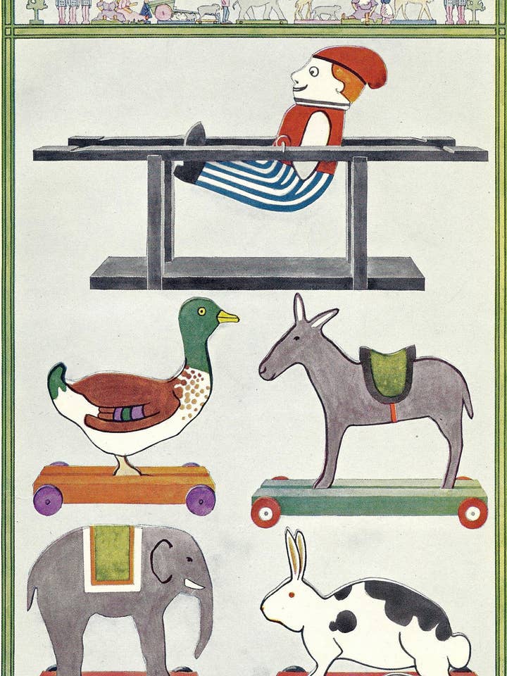 Carte de fête des Pères - Jouets pour la vente par Just Write Arts