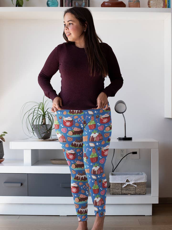 Leggings - Noël body positive pour la vente par Chiaralascura