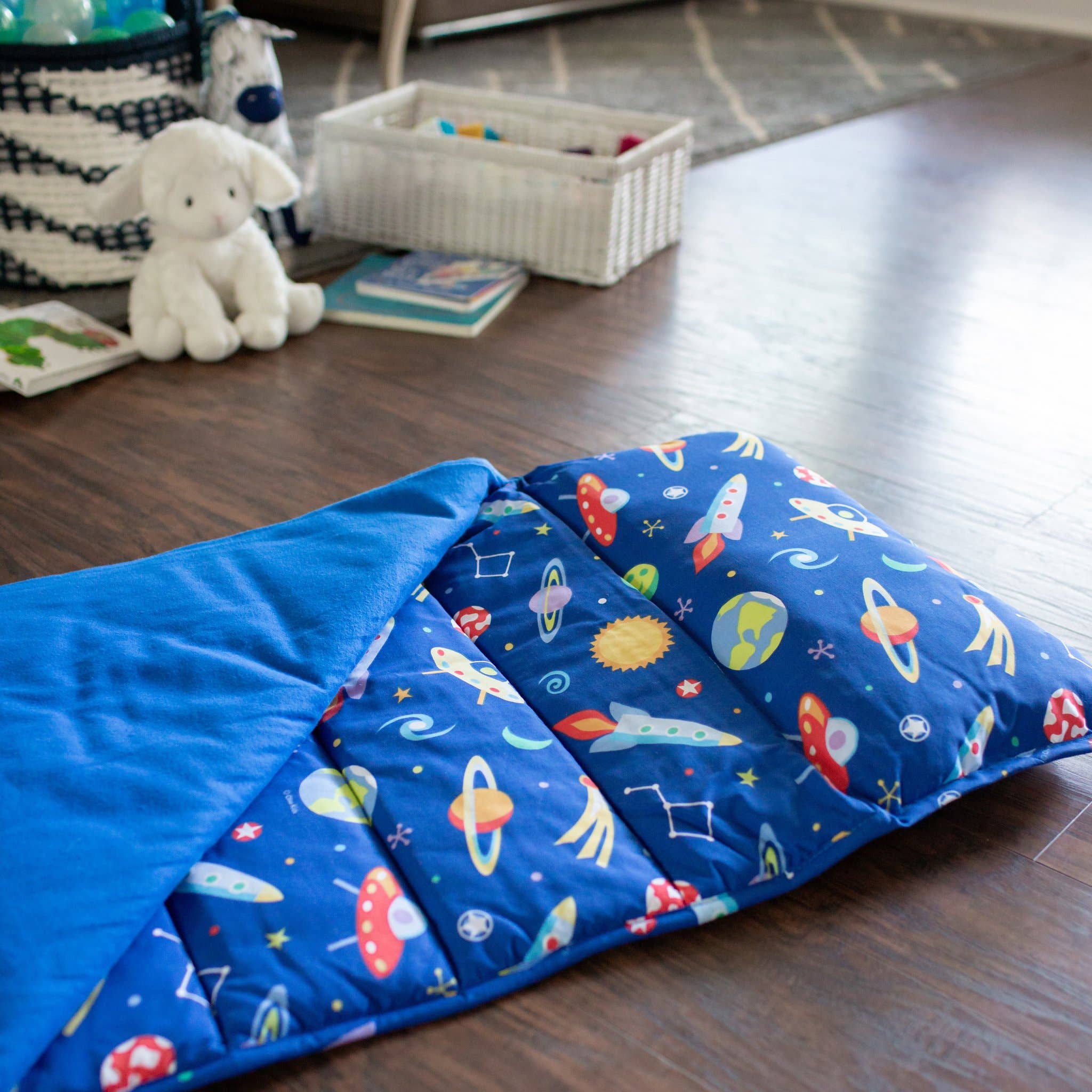 Wildkin - Wholesale Nap Mat - Kids & Baby - Out of this World Original Nap Mat - Blue4