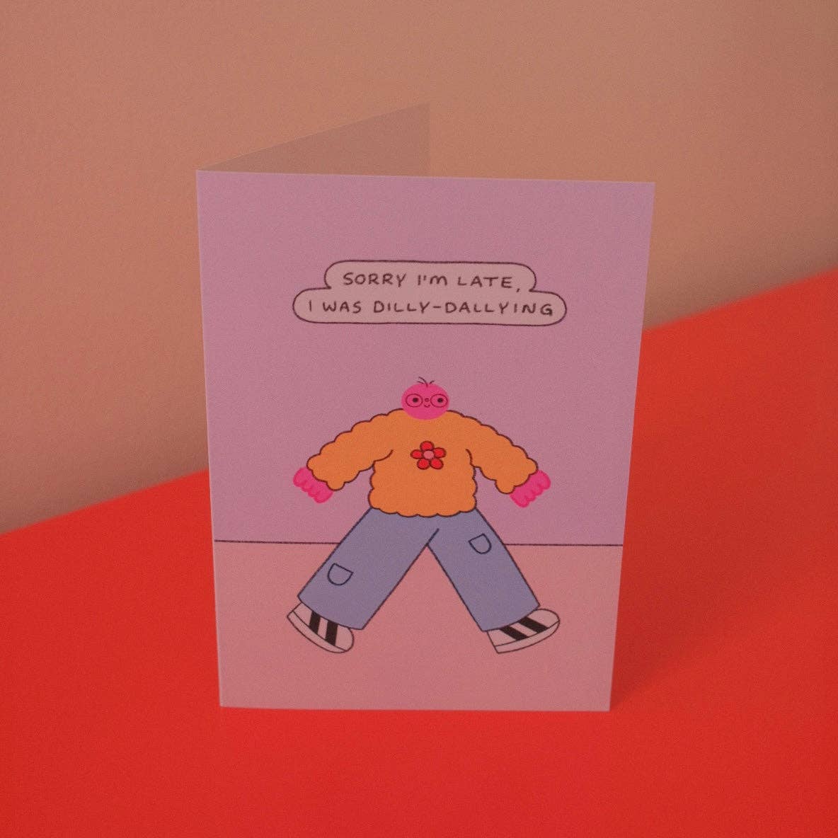 Orange Juice For Dinner - Wholesale Everyday Greeting Card - Dilly Dally Card