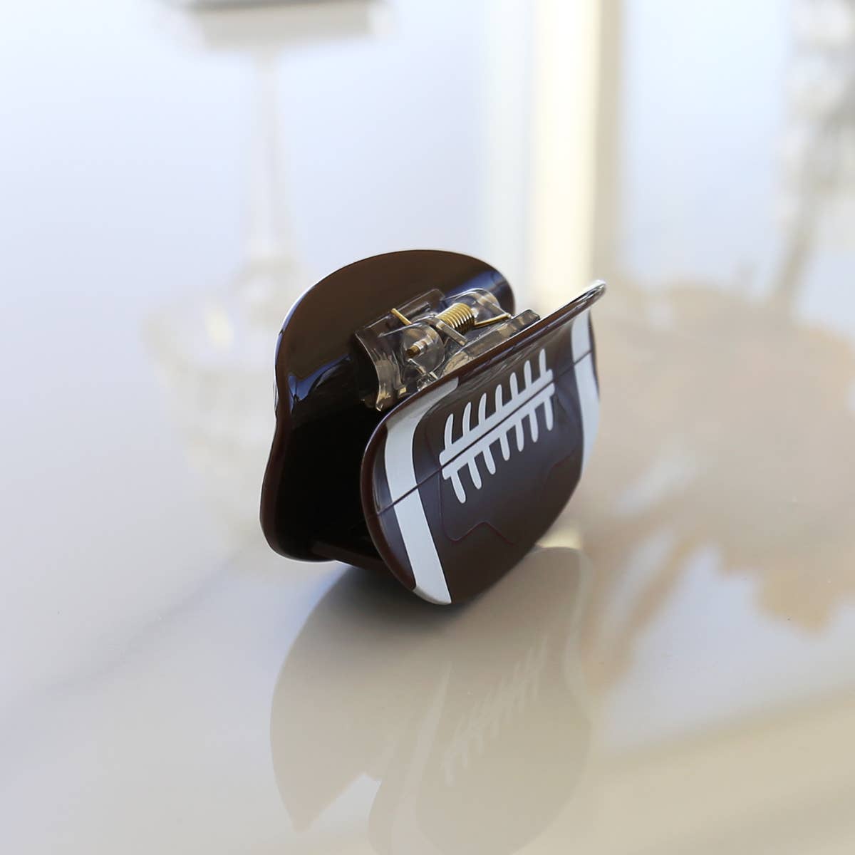 Loven x Mini Momo - Wholesale Hair Clip - Women's - Sports Hair Claw Clip - Cute Acetate Hair-Football2