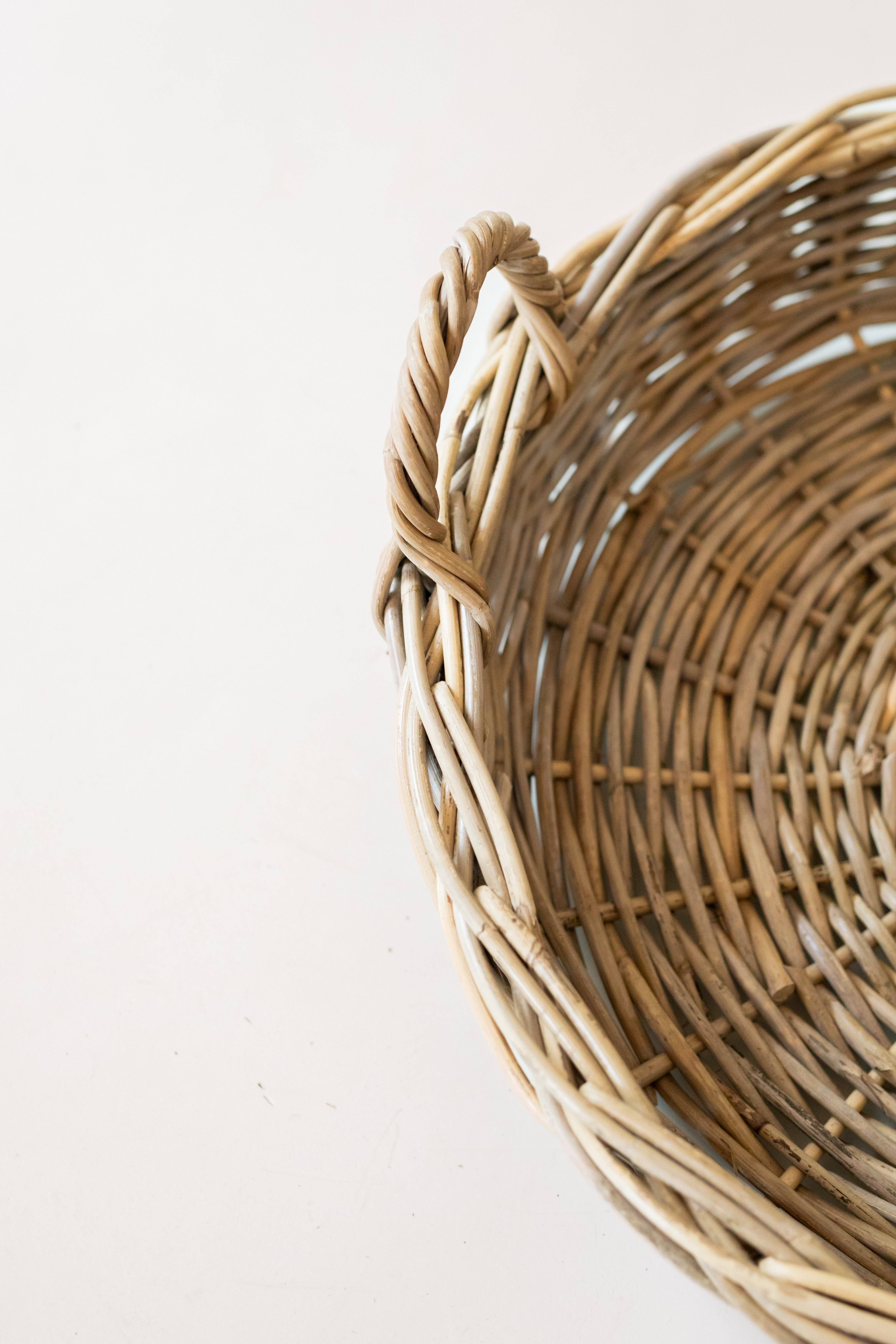 Basketly - Wholesale Decorative Tray - Rattan Round Tray8