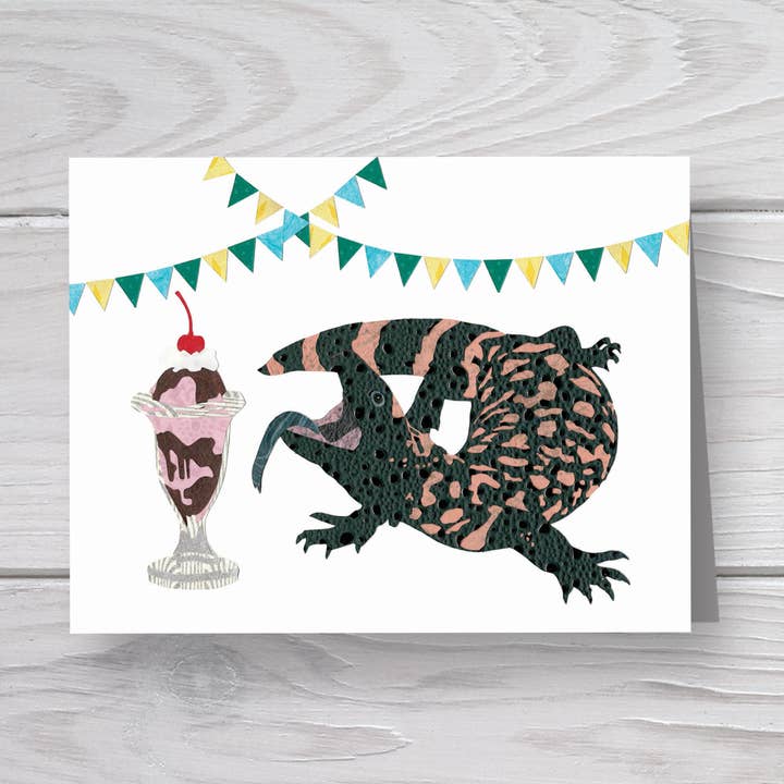 Gila Monster-kort för wholesale av Whimsy Spot