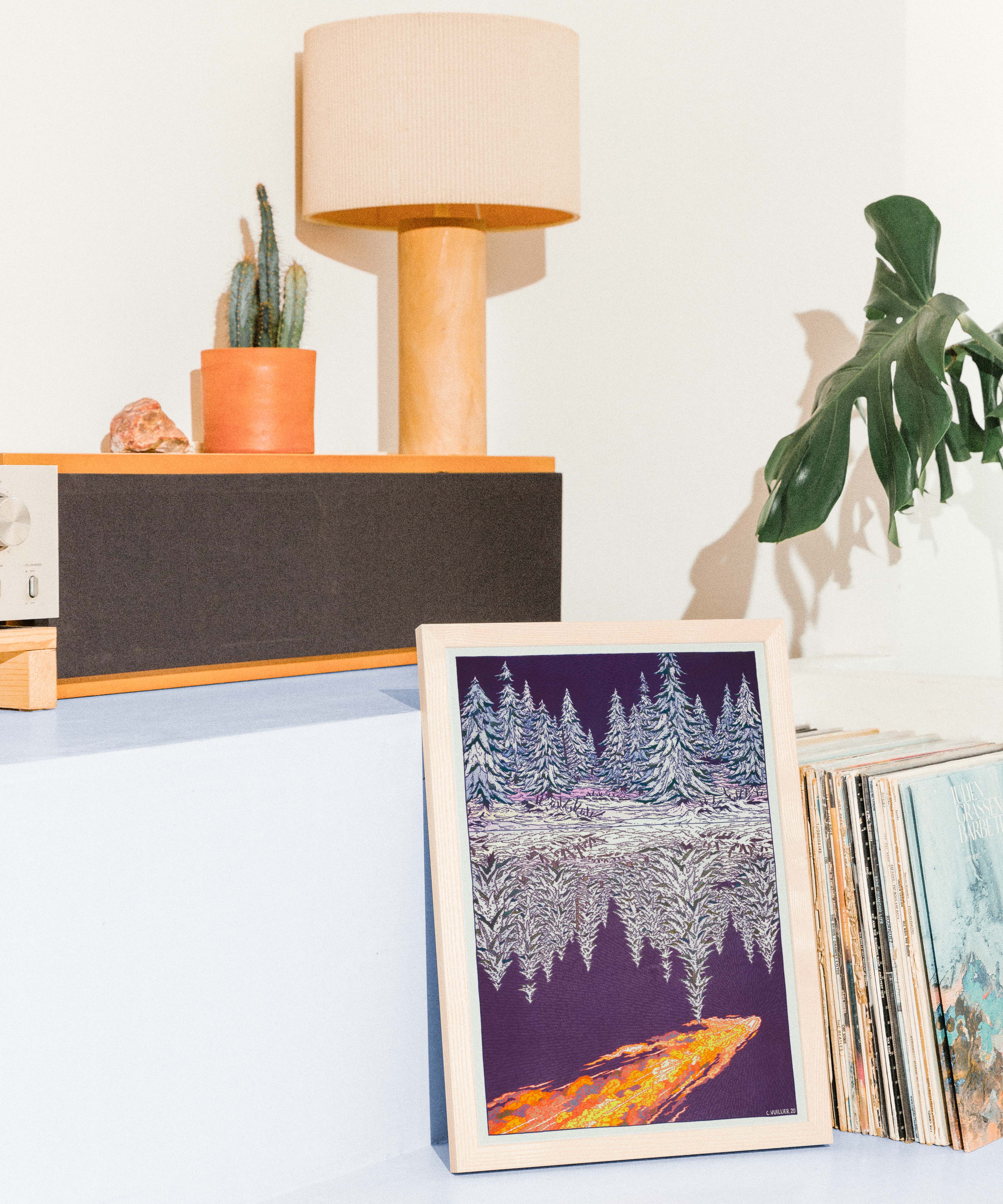 KIBLIND Atelier - Wholesale Poster - A3 Poster - Clément Vuillier - Reflection1