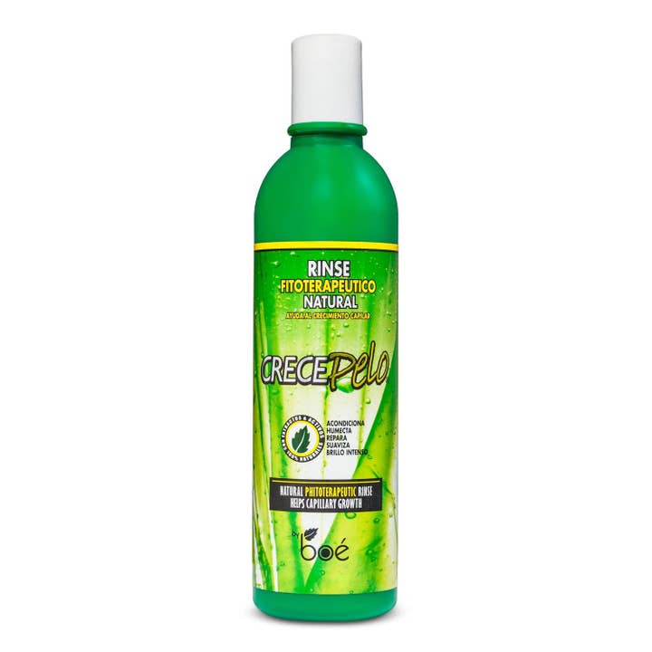 KT Supply - Wholesale Hoofdhuid/haarbehandeling - Boe Crece Pelo natuurlijke fototherapeutische spoeling 12,5 oz.
